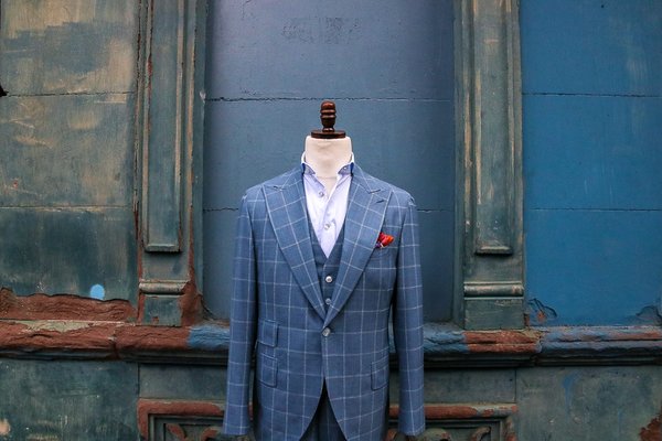 The Wayward Prince - The Wayward Prince: Holland & Sherry’s Eco-Traveller fabric, perfect for a prodigal son returning home. The suit features a mashup of design details reflecting various interludes and boondoggles along the roads less travelled. The Wayward Prince - The Wayward Prince: Holland & Sherry’s Eco-Traveller fabric, perfect for a prodigal son returning home. The suit features a mashup of design details reflecting various interludes and boondoggles along the roads less travelled.