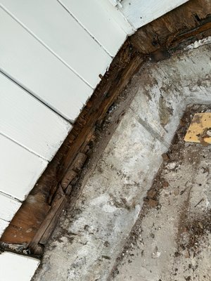 Structural exterior rot repair - structural exterior rot repair. Structural exterior rot repair - structural exterior rot repair.