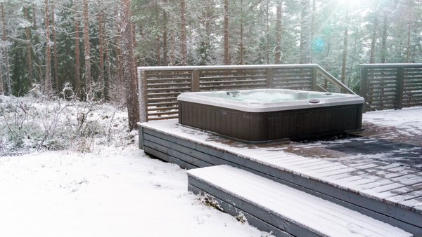 Hot Tub Winterization - Prepare your hot tub for winter with our expert Winterization service! We drain water, vacuum plumbing lines, open freeze plugs, and flush water from equipment and plumbing. Trust us to safeguard your spa during the cold months, ensuring it's ready for a warm welcome when the chill subsides. Hot Tub Winterization - Prepare your hot tub for winter with our expert Winterization service! We drain water, vacuum plumbing lines, open freeze plugs, and flush water from equipment and plumbing. Trust us to safeguard your spa during the cold months, ensuring it's ready for a warm welcome when the chill subsides.