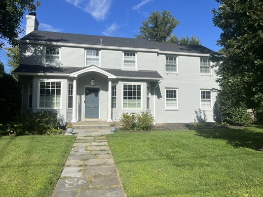 Exterior painting - This house, just got painting in a beautiful gray and white colors, here you can see the before and after pictures, give us a call today for a free consultation 240-798-0029 Exterior painting - This house, just got painting in a beautiful gray and white colors, here you can see the before and after pictures, give us a call today for a free consultation 240-798-0029