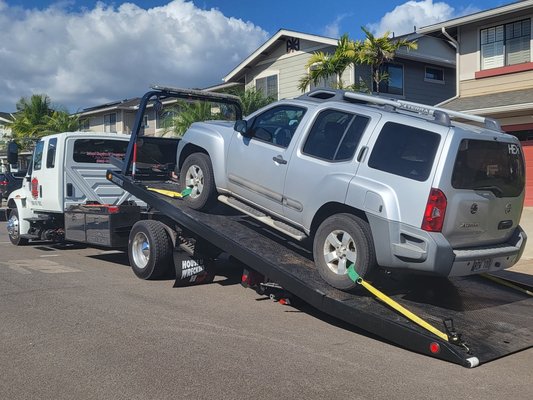 delivery from Kunia to King Windward Nissan - delivered from Kunia to King Windward Nissan
