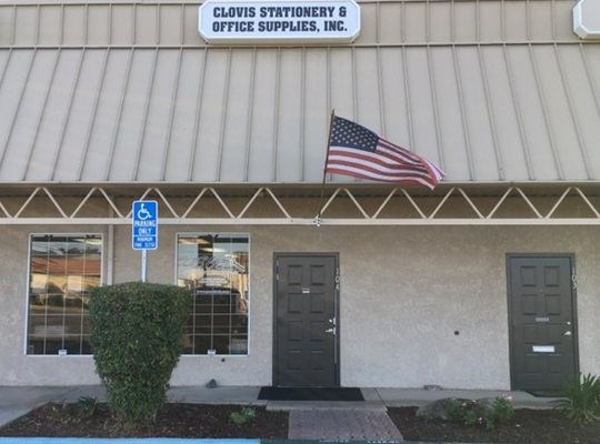 Meet the team - Clovis Stationery & Office Supplies, Inc was incorporated in 1973, 2 years after Bill Sautter purchased the Hallmark store located in downtown Clovis. At that time the Hallmark Store, the first in the San Joaquin Valley, had a small offering of office supplies in the back room of the store. Bill expanded the Office Supply Business to meet the growing needs of the Clovis/Fresno business community. Jack joined his father in the business in 1980 as outside sales and delivery service was needed.
In 1996 Bill retired and Jack Sautter and his wife Chris purchased the business. We strive to provide the highest standard of customer service combined with excellent value. We care for our customers by providing them with the ability to order on line, via email, by fax or phone. Our customers range from Fresno/Clovis area, to the foothills, the central valley, the state and Mexico. We are a Certified Small Business by the State of California #03181.
CSOS can meet all your office supply needs, Computer Supplies, Janitorial Supplies, Break Room Supplies and a full line of Furniture and Workstations. We carry familiar name brands, Avery, Smead, HP, Rediform, Mead, Pendaflex, Pilot, Paper Mate, Bic , just to mention a few. We also carry high quality manufacture name brand lines at discounted prices.
Clovis Stationery & Office Supplies also carries a wide range of legal forms sold by the each. During tax season we have all necessary tax form sold in small quantities or by the each, laser and continuous feed Meet the team - Clovis Stationery & Office Supplies, Inc was incorporated in 1973, 2 years after Bill Sautter purchased the Hallmark store located in downtown Clovis. At that time the Hallmark Store, the first in the San Joaquin Valley, had a small offering of office supplies in the back room of the store. Bill expanded the Office Supply Business to meet the growing needs of the Clovis/Fresno business community. Jack joined his father in the business in 1980 as outside sales and delivery service was needed.
In 1996 Bill retired and Jack Sautter and his wife Chris purchased the business. We strive to provide the highest standard of customer service combined with excellent value. We care for our customers by providing them with the ability to order on line, via email, by fax or phone. Our customers range from Fresno/Clovis area, to the foothills, the central valley, the state and Mexico. We are a Certified Small Business by the State of California #03181.
CSOS can meet all your office supply needs, Computer Supplies, Janitorial Supplies, Break Room Supplies and a full line of Furniture and Workstations. We carry familiar name brands, Avery, Smead, HP, Rediform, Mead, Pendaflex, Pilot, Paper Mate, Bic , just to mention a few. We also carry high quality manufacture name brand lines at discounted prices.
Clovis Stationery & Office Supplies also carries a wide range of legal forms sold by the each. During tax season we have all necessary tax form sold in small quantities or by the each, laser and continuous feed