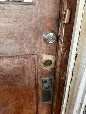 House lockout - New lock installed House lockout - New lock installed