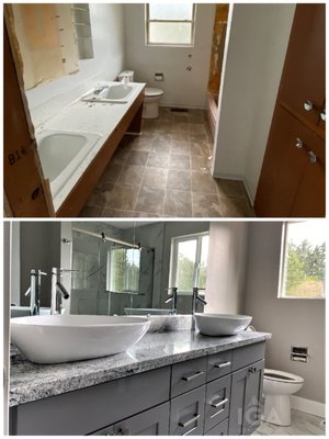 Home renovations - One of our recent home remodels with complete home renovations. Home renovations - One of our recent home remodels with complete home renovations.