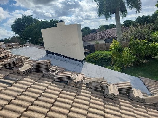 Leak Repair On Chimney - Leak Repair recently Done on Chimney flashing. Call today for a Free Estimate! Leak Repair On Chimney - Leak Repair recently Done on Chimney flashing. Call today for a Free Estimate!