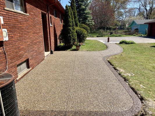 Whether is a decorative look or standard concrete your looking to have done, we have you covered! - "The perfect mix of strength and style. ✨ Clean lines, flawless finish, and extraordinary decorative work." Whether is a decorative look or standard concrete your looking to have done, we have you covered! - "The perfect mix of strength and style. ✨ Clean lines, flawless finish, and extraordinary decorative work."