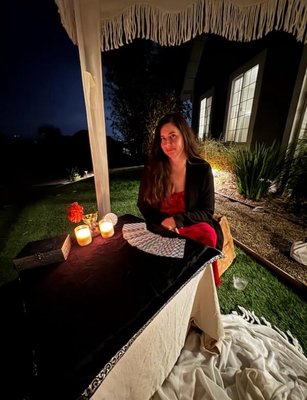 Birthday party entertainment - Tarot Readings San Diego - elegant setting where they enjoyed private tarot and energy readings throughout the celebration. Between readings, friends connected over food, drinks, and heartfelt conversations, creating an atmosphere that felt both joyful and deeply personal.
Every reading became an opportunity for reflection, encouragement, and connection. Whether guests came with questions about love, career, family, or simply curiosity, each left feeling inspired and seen. Birthday party entertainment - Tarot Readings San Diego - elegant setting where they enjoyed private tarot and energy readings throughout the celebration. Between readings, friends connected over food, drinks, and heartfelt conversations, creating an atmosphere that felt both joyful and deeply personal.
Every reading became an opportunity for reflection, encouragement, and connection. Whether guests came with questions about love, career, family, or simply curiosity, each left feeling inspired and seen.