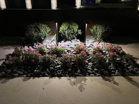 Outdoor Lighting and Irrigation - Dusk to Dawn Outdoor Lighting, Hanging Lantern lighting-, Spot Lighting , Flood Lights, LED lighting. LEDs are a brighter white than traditional halide street lamps, helping better illuminate streets, sidewalks and parking lots. Please call, Ask questions and we will install your Outdoor lighting for you. Outdoor Lighting and Irrigation - Dusk to Dawn Outdoor Lighting, Hanging Lantern lighting-, Spot Lighting , Flood Lights, LED lighting. LEDs are a brighter white than traditional halide street lamps, helping better illuminate streets, sidewalks and parking lots. Please call, Ask questions and we will install your Outdoor lighting for you.