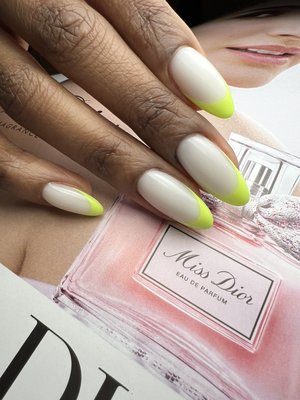 Our work - E file pedicure with gel coating Our work - E file pedicure with gel coating