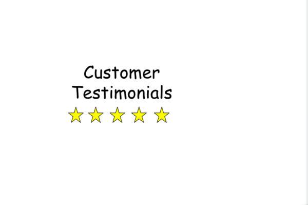 Customer Testimonials - Customer Testimonials Customer Testimonials - Customer Testimonials