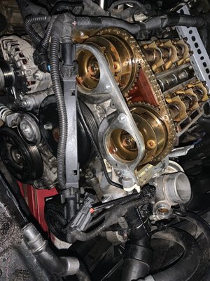 2012 Chevy Cruze Repair - Vehicle stopped working while driving on highway. Diagnosed on side of Hwy 17 and replaced the Head Gasket once the vehicle was moved. Was able to secure a head gasket for cheaper in order to save money for the client. 2012 Chevy Cruze Repair - Vehicle stopped working while driving on highway. Diagnosed on side of Hwy 17 and replaced the Head Gasket once the vehicle was moved. Was able to secure a head gasket for cheaper in order to save money for the client.