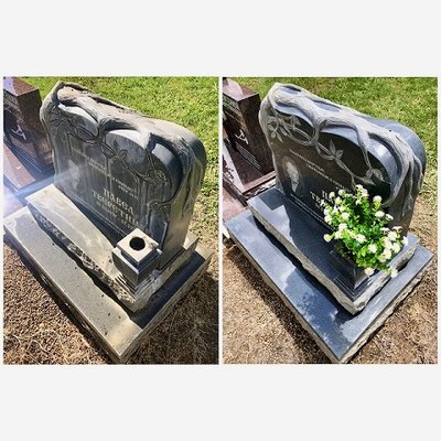 Headstone Cleaning, Polishing & Repainting - Preserve the dignity and beauty of your loved one's memorial with our specialized headstone care services. Our experienced team gently cleans and removes moss, dirt, and weather stains, polishes stone for renewed luster, and expertly repaints faded lettering or engravings. We use safe, effective methods tailored to your monument’s material—restoring clarity and ensuring the memorial remains a lasting tribute for years to come. Trust us for compassionate, thorough headstone restoration. Headstone Cleaning, Polishing & Repainting - Preserve the dignity and beauty of your loved one's memorial with our specialized headstone care services. Our experienced team gently cleans and removes moss, dirt, and weather stains, polishes stone for renewed luster, and expertly repaints faded lettering or engravings. We use safe, effective methods tailored to your monument’s material—restoring clarity and ensuring the memorial remains a lasting tribute for years to come. Trust us for compassionate, thorough headstone restoration.