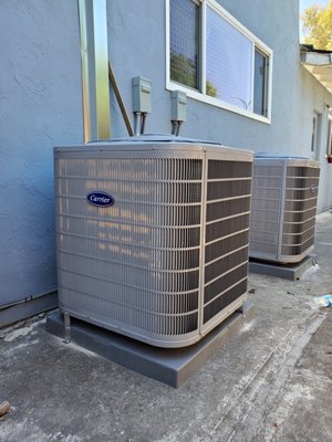 Carrier Performance series - install 2 new Carrier systems.
2 stage performance series furnace
16 seer Carrier performance series
