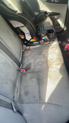Interior shampoo 
Before and after - Interior shampoo Before and after