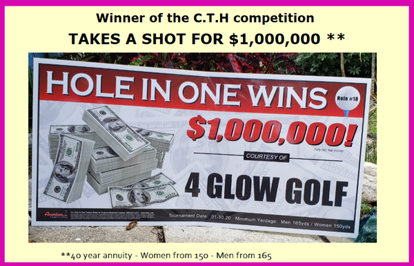 $1 Million Dollar Hole In One! - On September 25th 3 People will take a SHOT FOR $1 MILLION DOLLARS