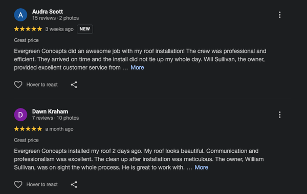 Client Testimonials - Hear what our clients have to say about us! Client Testimonials - Hear what our clients have to say about us!