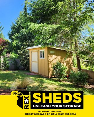 Studio Style 8x10 Shed - This is a 8x10 Studio style shed we built onsite for our customer in Camas, Washington. We added a 1 foot roof overhang in the front and 6 inches on the back and the two sides. For the front tall wall we evenly spaced two 2x2 window and our standard 4 foot wide by 6 foot tall single shed door. As per the HOA requirements not to exceed an overall height of 8 feet we made sure the height including the roof over hang was right under 8 feet. We completed this beautiful shed with a fresh coat of paint matching our customers new home.
Call us today or send us a message to get an instant quote
T-rex Sheds
(360)991-8294
David
#vancouverwashington #sheds #greenhouse #studiolife #studio #officespace #officelife #gardenshed #backyardsheds #outdooroffice #pdxshed #portlandsheds #backyardgardening #backyard #backyardoffice #backyardgoals #extrastorage #garage #garagegoals #storagesolutions #storagesolutions #extrastorage#sheshed #mancave#mancaveideas #storageshed #shedsforsale #woodshed #leantoshed #smallshed #shedbuilders #STORAGEBUILDINGS #shedsnearme#shedsofinstagram #shedseason #workspace Studio Style 8x10 Shed - This is a 8x10 Studio style shed we built onsite for our customer in Camas, Washington. We added a 1 foot roof overhang in the front and 6 inches on the back and the two sides. For the front tall wall we evenly spaced two 2x2 window and our standard 4 foot wide by 6 foot tall single shed door. As per the HOA requirements not to exceed an overall height of 8 feet we made sure the height including the roof over hang was right under 8 feet. We completed this beautiful shed with a fresh coat of paint matching our customers new home.
Call us today or send us a message to get an instant quote
T-rex Sheds
(360)991-8294
David
#vancouverwashington #sheds #greenhouse #studiolife #studio #officespace #officelife #gardenshed #backyardsheds #outdooroffice #pdxshed #portlandsheds #backyardgardening #backyard #backyardoffice #backyardgoals #extrastorage #garage #garagegoals #storagesolutions #storagesolutions #extrastorage#sheshed #mancave#mancaveideas #storageshed #shedsforsale #woodshed #leantoshed #smallshed #shedbuilders #STORAGEBUILDINGS #shedsnearme#shedsofinstagram #shedseason #workspace