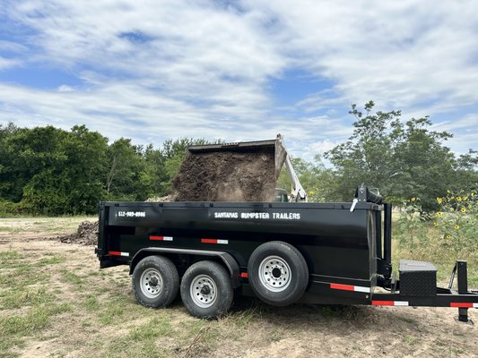 Dirt Haul - For this project the customer needed about 10 loads of dirt hauled to his land for him to fill low spots on his land. All 10 loads were delivered successfully and the customer was very satisfied. Dirt Haul - For this project the customer needed about 10 loads of dirt hauled to his land for him to fill low spots on his land. All 10 loads were delivered successfully and the customer was very satisfied.