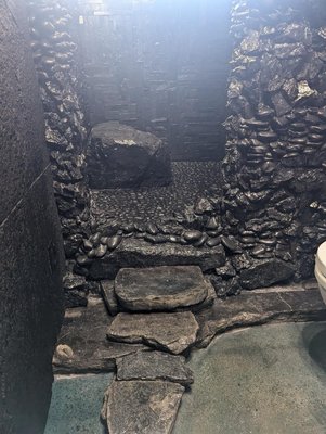 Rock shower. - This  is a custom Rock shower that we did in Dallas.