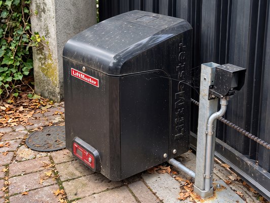 New gate operator upgrade - We installed a LiftMaster CSL24UL 24VDC slide gate operator with a new welded operator mount, a new concrete pad, and safety sensors with protected conduit wiring for a clean and reliable installation.
Professional gate automation in Sacramento and surrounding areas.
📞 916-209-0331