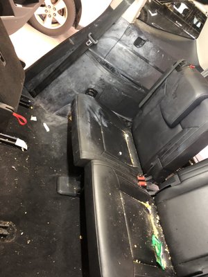 Interior - Full Interior detail before and after on a VW Atlas. 3-4 hours to complete.
