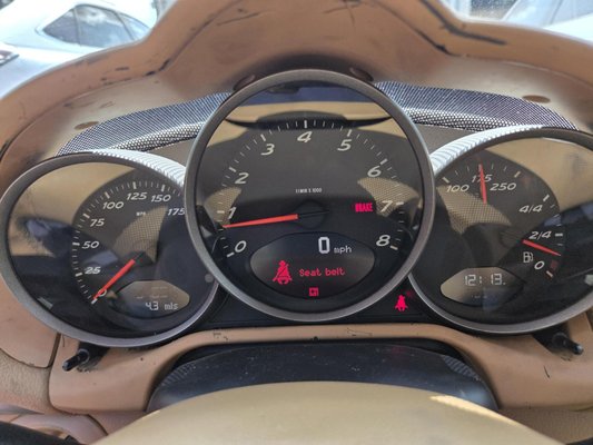 Cayman Instrument cluster rebuild - Vehicle came in with the instrument cluster not fully working. Multiple components needed replaced, and the dealer wanted to sell a new cluster to them. We repaired this all in house. Cayman Instrument cluster rebuild - Vehicle came in with the instrument cluster not fully working. Multiple components needed replaced, and the dealer wanted to sell a new cluster to them. We repaired this all in house.