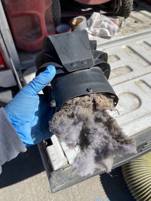 Dryer duct cleaning - Dryer ducts all before as this is what we see. Dryer duct cleaning - Dryer ducts all before as this is what we see.