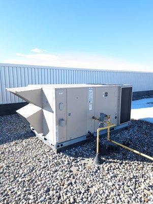 Rooftop unit installations - Various commercial RTU installations 2020-2024