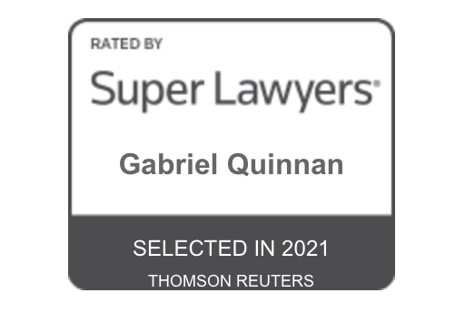Super Lawyer Award 3 Years In A Row! - Gabriel Quinnan has been recognized by his peers 3 years in row for his exemplary performance in the Santa Rosa courts for Criminal Law! Super Lawyer Award 3 Years In A Row! - Gabriel Quinnan has been recognized by his peers 3 years in row for his exemplary performance in the Santa Rosa courts for Criminal Law!