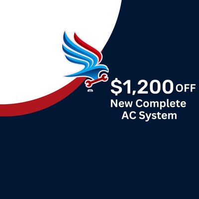 $1,200 Off New Complete AC System! - ✓ 24-hour response time guaranteed
✓ Receive service within two hours
✓ 24-hour priority installation