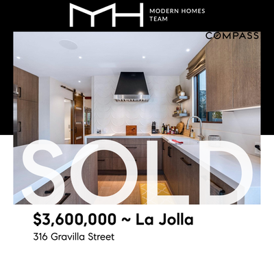 Sold La Jolla Home - Modern Homes Team Co-Founder Deb Schrakamp sold this Beach Barber Tract home in La Jolla. Sold La Jolla Home - Modern Homes Team Co-Founder Deb Schrakamp sold this Beach Barber Tract home in La Jolla.