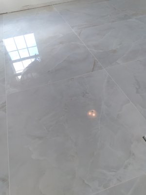 Tiled downstairs and upstairs - We installed new large platform floor tile throughout the entire home. Upstairs and downstairs Tiled downstairs and upstairs - We installed new large platform floor tile throughout the entire home. Upstairs and downstairs