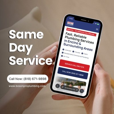 We offer same day service for any plumbing repairs! - We are committed to providing honest, professional, and dependable plumbing services with a focus on customer satisfaction.
Licensed California Plumbing Contractor
Remove clogs and restore proper drain flow.
Honest Upfront Pricing
No hidden fees or surprise charges.
Fast Response Times
We arrive on time and get the job done right.
High Quality Workmanship
Premium materials and professional installation.
Fully Insured
Protection and peace of mind for every project.
Satisfaction Guaranteed
We stand behind our work and our reputation. We offer same day service for any plumbing repairs! - We are committed to providing honest, professional, and dependable plumbing services with a focus on customer satisfaction.
Licensed California Plumbing Contractor
Remove clogs and restore proper drain flow.
Honest Upfront Pricing
No hidden fees or surprise charges.
Fast Response Times
We arrive on time and get the job done right.
High Quality Workmanship
Premium materials and professional installation.
Fully Insured
Protection and peace of mind for every project.
Satisfaction Guaranteed
We stand behind our work and our reputation.