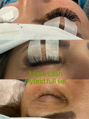 Hybrid full set
lashes Lift - Customized hybrid lash set with a soft wispy look. Lightweight, fluffy, and perfect for everyday wear while adding volume and definition. Hybrid full set
lashes Lift - Customized hybrid lash set with a soft wispy look. Lightweight, fluffy, and perfect for everyday wear while adding volume and definition.