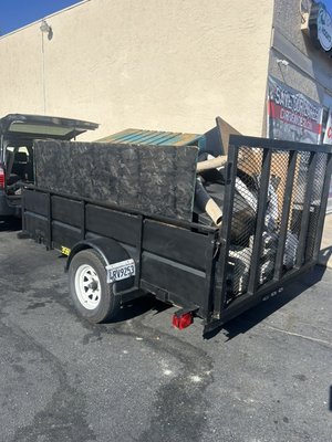 Garage clean out - Picked up bunch of boxes and a refrigerator and bunch of junk. Garage clean out - Picked up bunch of boxes and a refrigerator and bunch of junk.