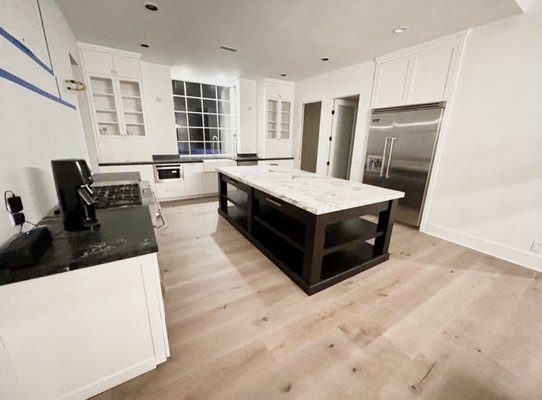 Kitchen Remodel in Edmonds - Installed new flooring , cabinets , counter tops , appliances, stove&vent, sink Kitchen Remodel in Edmonds - Installed new flooring , cabinets , counter tops , appliances, stove&vent, sink