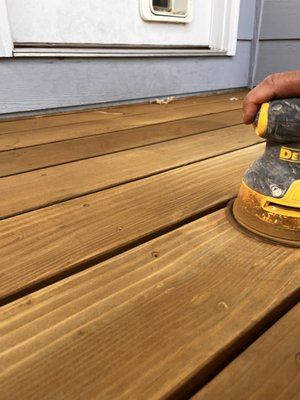 Deck Staining - Deck Staining with oil based stain. Power wash and Full Sanding Deck Staining - Deck Staining with oil based stain. Power wash and Full Sanding