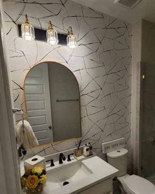 Bathroom make overs - we make old stuff new again low budgets