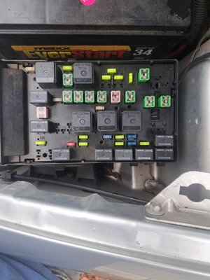 Tail lights are inoperable. - The customer stated that the tail light did not work, but blinkers and backup lights did. I checked the harness and bulbs, and there were no issues. When I looked at the fuse box under the hood, I saw it was missing the rear tail light relay. I used a known good relay in place of it, and the tail lights lit right up. Tail lights are inoperable. - The customer stated that the tail light did not work, but blinkers and backup lights did. I checked the harness and bulbs, and there were no issues. When I looked at the fuse box under the hood, I saw it was missing the rear tail light relay. I used a known good relay in place of it, and the tail lights lit right up.