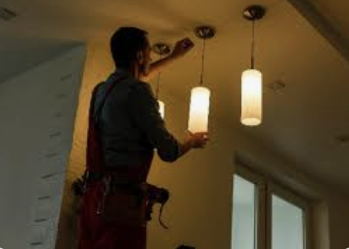 Lighting Installation - I provide professional lighting installation services for homes and businesses, helping you enhance any space with safe, efficient, and stylish lighting solutions. Whether you need new indoor fixtures, recessed lighting, outdoor security lights, or energy-saving LED upgrades, I handle every step—from design and selection to precise installation and cleanup. I work with all types of lighting systems and tailor each project to fit your style, needs, and budget. With a focus on safety and code compliance, I ensure each installation delivers reliable performance and transforms your space. Count on me for timely service, quality materials, and expertise that brings your vision to light. Lighting Installation - I provide professional lighting installation services for homes and businesses, helping you enhance any space with safe, efficient, and stylish lighting solutions. Whether you need new indoor fixtures, recessed lighting, outdoor security lights, or energy-saving LED upgrades, I handle every step—from design and selection to precise installation and cleanup. I work with all types of lighting systems and tailor each project to fit your style, needs, and budget. With a focus on safety and code compliance, I ensure each installation delivers reliable performance and transforms your space. Count on me for timely service, quality materials, and expertise that brings your vision to light.