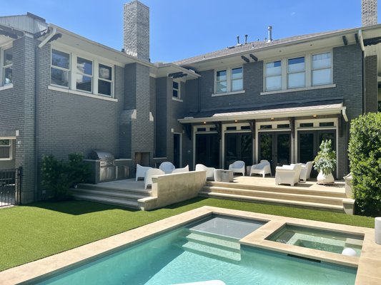 Here is another beautiful day and a half project that we did in Highland Park! - Here is another beautiful day and a half project that we did in Highland Park! This was done with our soft Fescue series that has a Olive color and long brown thatch to make is look like real grass. This turf is American made and Antimicrobial to help with pets. It drains at 30 inches an hour and comes with a 15 year product warranty!!
Contact us for you next turf project!!
sales@texasturfdesign.com
texasturfdesign.com
972-777-1227 Here is another beautiful day and a half project that we did in Highland Park! - Here is another beautiful day and a half project that we did in Highland Park! This was done with our soft Fescue series that has a Olive color and long brown thatch to make is look like real grass. This turf is American made and Antimicrobial to help with pets. It drains at 30 inches an hour and comes with a 15 year product warranty!!
Contact us for you next turf project!!
sales@texasturfdesign.com
texasturfdesign.com
972-777-1227