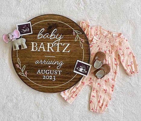The Perfect Gift - From welcoming a new family member to celebrating your favorite person; your creations make great gifts!