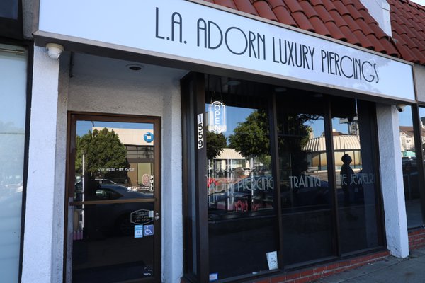 Studio - Welcome to LA Adorn formally Ancient Adornments Westwood. We've reimagined our Westwood location into something more focused, more efficient, and built around you. LA Adorn is designed for quick access to high-quality body jewelry and professional piercing services in a clean modern setting. Whether you're stopping in for a simple ear piercing or upgrading your current Jewelry, our team is here to guide you with expert care and precision.
What stays the same:
Experienced professional Piercers
Implant grade titanium, and solid gold options
Strict sterilization standards
Honest guidance and aftercare support
What's new:
Streamlined service for faster visits
Curated jewelry display for easier selection
A fresh, modern space built for comfort and flow
Walk-ins are always welcome appointments highly suggested
Visit us at:
1559 Westwood Blvd.
Los Angeles, California
Come see the new LA Adorn and experience the upgrade for yourself. Studio - Welcome to LA Adorn formally Ancient Adornments Westwood. We've reimagined our Westwood location into something more focused, more efficient, and built around you. LA Adorn is designed for quick access to high-quality body jewelry and professional piercing services in a clean modern setting. Whether you're stopping in for a simple ear piercing or upgrading your current Jewelry, our team is here to guide you with expert care and precision.
What stays the same:
Experienced professional Piercers
Implant grade titanium, and solid gold options
Strict sterilization standards
Honest guidance and aftercare support
What's new:
Streamlined service for faster visits
Curated jewelry display for easier selection
A fresh, modern space built for comfort and flow
Walk-ins are always welcome appointments highly suggested
Visit us at:
1559 Westwood Blvd.
Los Angeles, California
Come see the new LA Adorn and experience the upgrade for yourself.