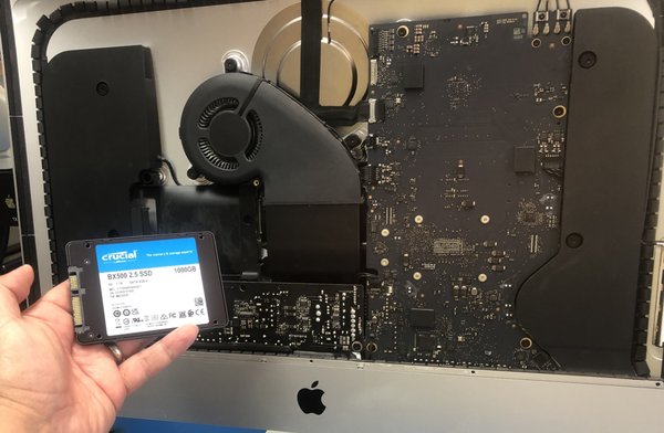 iMac SSD Replacement - iMac SSD Replacement, we upgrade a 1TB with a new 1SSD, increasing the speed of the computer 10x.