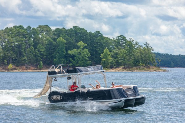 New Slide Pontoon! - New for 2024, Aloha Slide Pontoon Boat. The best rental boat on Table Rock Lake! New Slide Pontoon! - New for 2024, Aloha Slide Pontoon Boat. The best rental boat on Table Rock Lake!