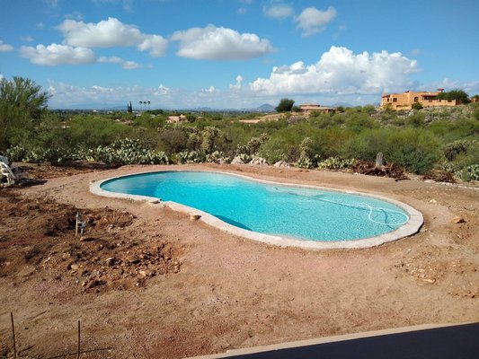 3ft Pool deck with paver - Pool 15x30 decking for a new client 3ft Pool deck with paver - Pool 15x30 decking for a new client