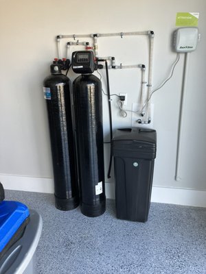 Fulshear - 1.5 softener plus carbon tank
