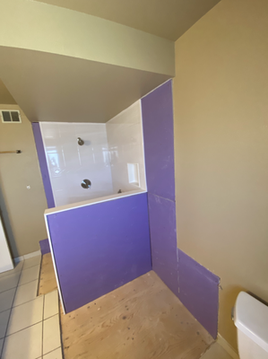 Bathroom Drywall Remodel & Repair - Bathroom drywall remodel in Clovis, CA! Drywall patchwork, installation, taping, finishing, and Orangepeel spray texture to match. Professional, quality, and CLEAN drywall repair takes time and process. 1️⃣ 2️⃣ 3️⃣ ✅ ✨ 🙌🏼
Don't let a handyman tell you they can do this in one day. 🤦🏻♂️ Bathroom Drywall Remodel & Repair - Bathroom drywall remodel in Clovis, CA! Drywall patchwork, installation, taping, finishing, and Orangepeel spray texture to match. Professional, quality, and CLEAN drywall repair takes time and process. 1️⃣ 2️⃣ 3️⃣ ✅ ✨ 🙌🏼
Don't let a handyman tell you they can do this in one day. 🤦🏻♂️