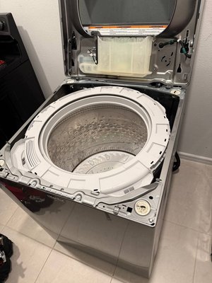 Washing Machine fix - Changing the suspensions on washing machine which is 6 years old Washing Machine fix - Changing the suspensions on washing machine which is 6 years old