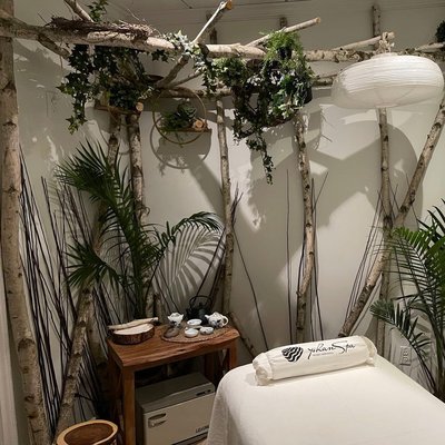 Full Body Skin Care - (Exfoliating Body Scrubs & European Mud Wrap) - Remineralize and detoxify your body with this specialized treatment sure to ease your sore, tired and fatigued muscles. You will begin with a warm exfoliating salt scrub, followed by an application of our nourishing European mud blend. As you are wrapped and kept warm, to encourage the release of toxins, you’ll enjoy a relaxing scalp massage. Finish with a shower and a hydrating moisturizer. Full Body Skin Care - (Exfoliating Body Scrubs & European Mud Wrap) - Remineralize and detoxify your body with this specialized treatment sure to ease your sore, tired and fatigued muscles. You will begin with a warm exfoliating salt scrub, followed by an application of our nourishing European mud blend. As you are wrapped and kept warm, to encourage the release of toxins, you’ll enjoy a relaxing scalp massage. Finish with a shower and a hydrating moisturizer.
